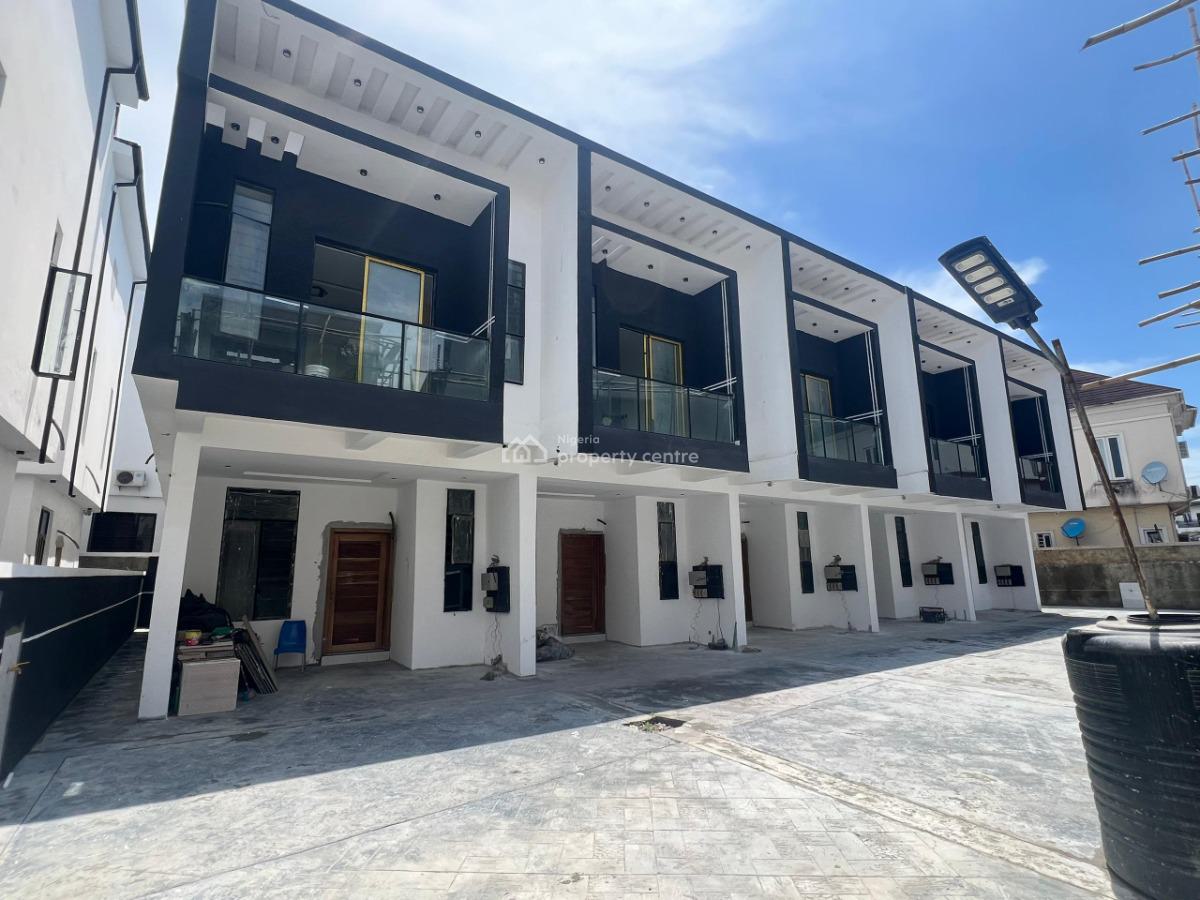 3 Bedroom Terrace Duplex, Chevron, Lekki, Lagos, Terraced Duplex for Sale