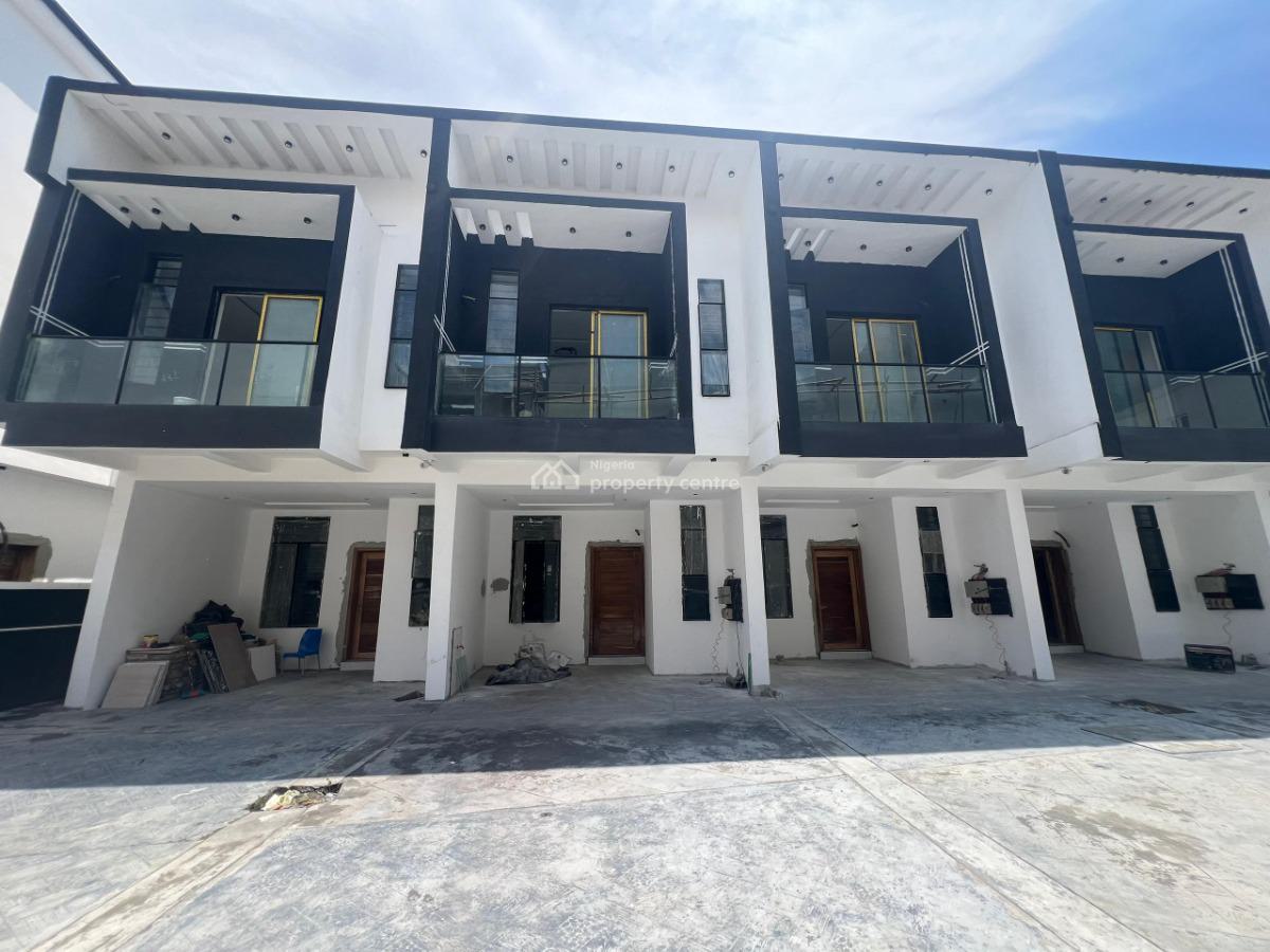 3 Bedroom Terrace Duplex, Chevron, Lekki, Lagos, Terraced Duplex for Sale