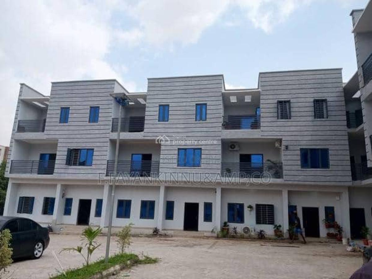 a Well Finished 4 Bedroom Terrace Duplex with a Room Bq, Gilmor, Jahi, Abuja, Terraced Duplex for Rent