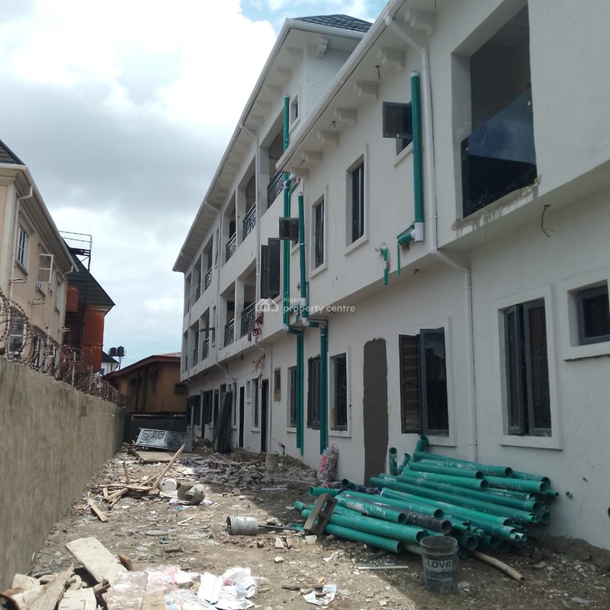 Newly Built Miniflat, in an Estate, Ago Palace, Isolo, Lagos, Flat / Apartment for Rent