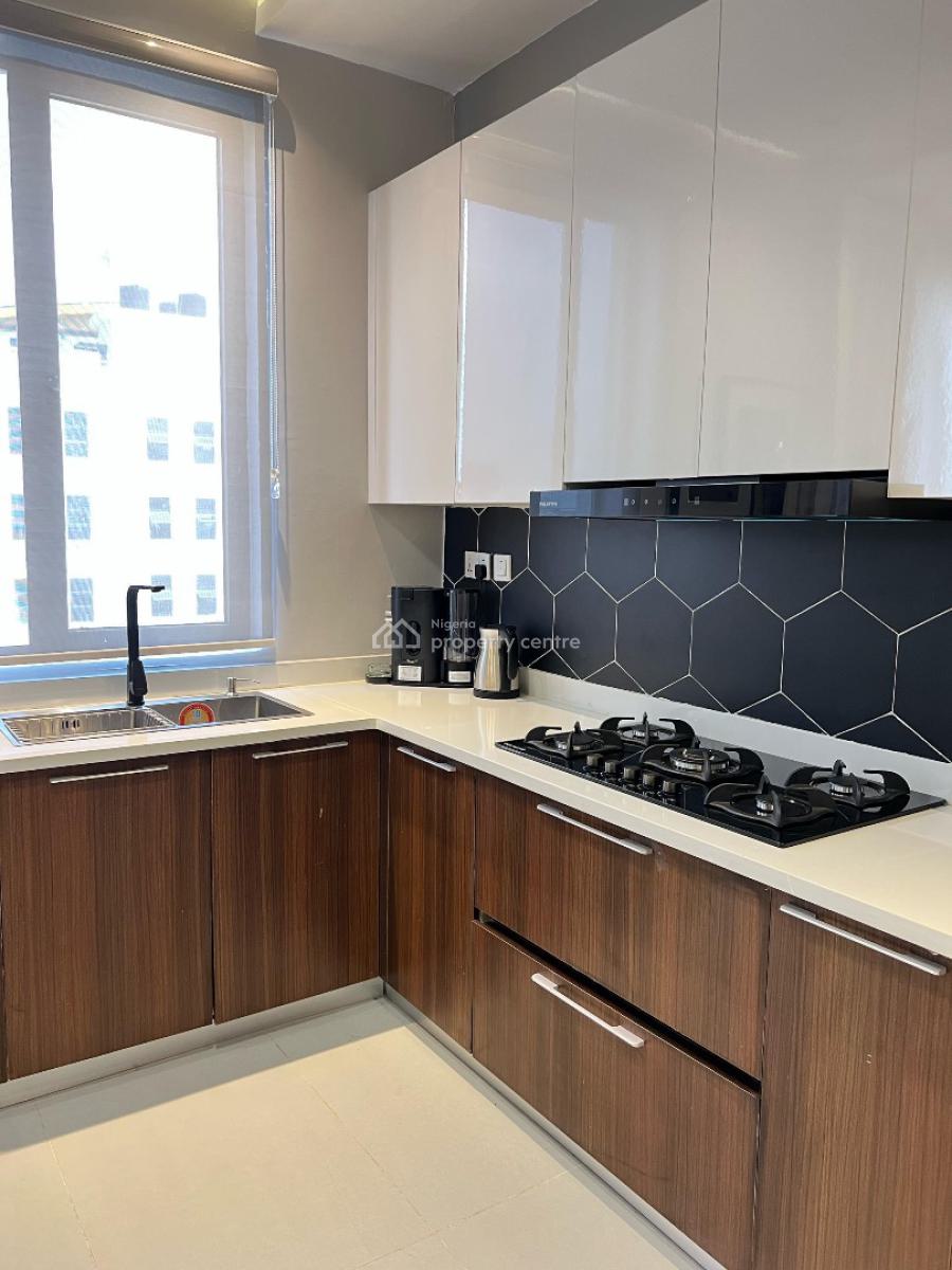 Luxurious Two Bedroom High Rise Apartment in The Heart of Vi with City, Victoria Island (vi), Lagos, House Short Let