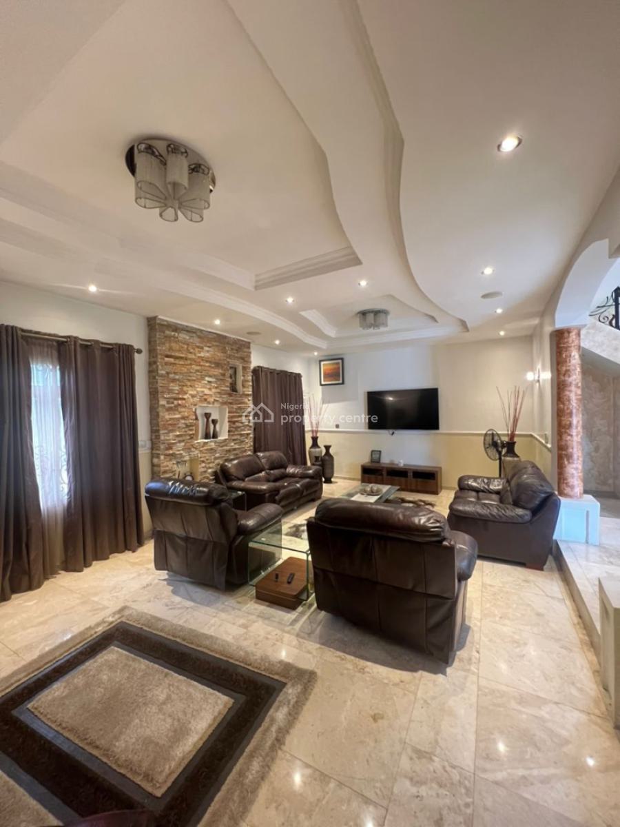 Luxury 5 Bedroom Fully Detached Duplex, Fully Furnished, Ajah, Lagos, Detached Duplex for Sale