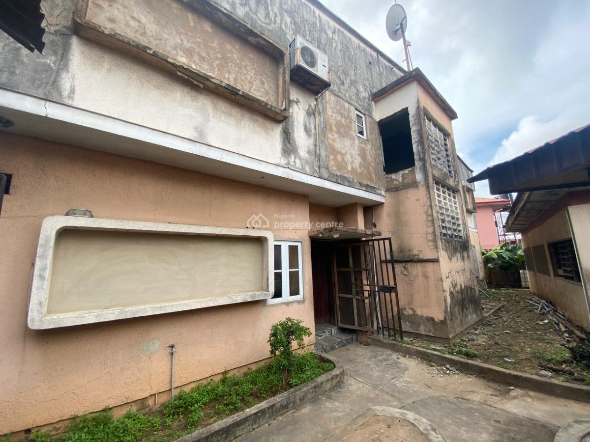 Detached House on Solid 2 Plot of Land, Estate J, Gbagada, Lagos, Detached Duplex for Sale