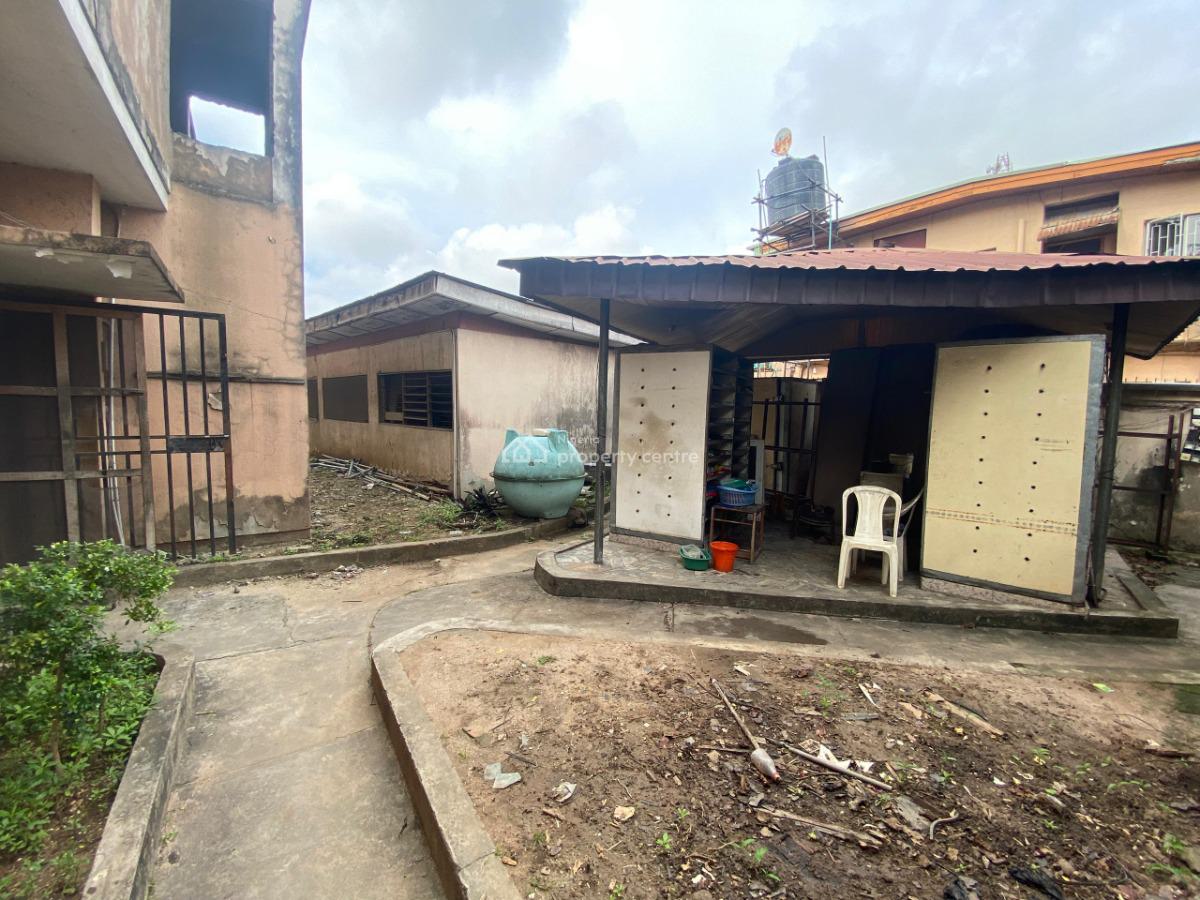 Detached House on Solid 2 Plot of Land, Estate J, Gbagada, Lagos, Detached Duplex for Sale
