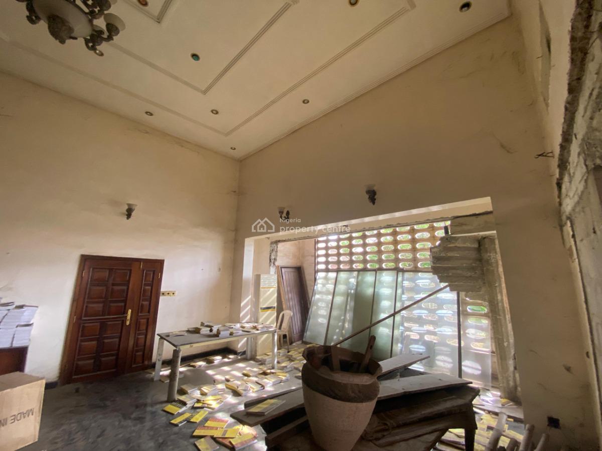 Detached House on Solid 2 Plot of Land, Estate J, Gbagada, Lagos, Detached Duplex for Sale