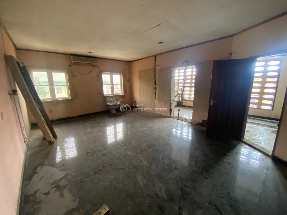 Detached House on Solid 2 Plot of Land, Estate J, Gbagada, Lagos, Detached Duplex for Sale