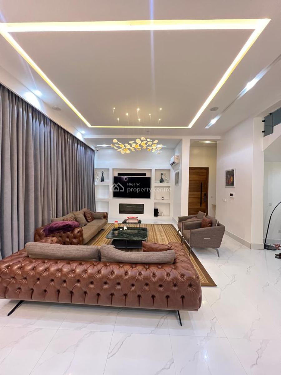 5 Bedroom Detached Duplex with Bq, Swimming Pool & Cinema & Study, Lekki Phase 1, Lekki, Lagos, Detached Duplex for Sale