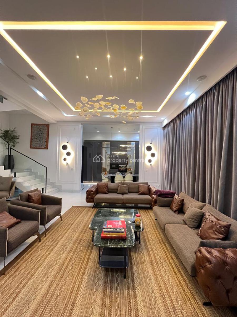 5 Bedroom Detached Duplex with Bq, Swimming Pool & Cinema & Study, Lekki Phase 1, Lekki, Lagos, Detached Duplex for Sale