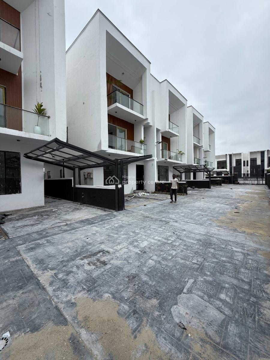 Brand New 4 Bedroom Semi Detached with Bq, Orchid Road, Lekki Phase 2, Lekki, Lagos, Semi-detached Duplex for Sale