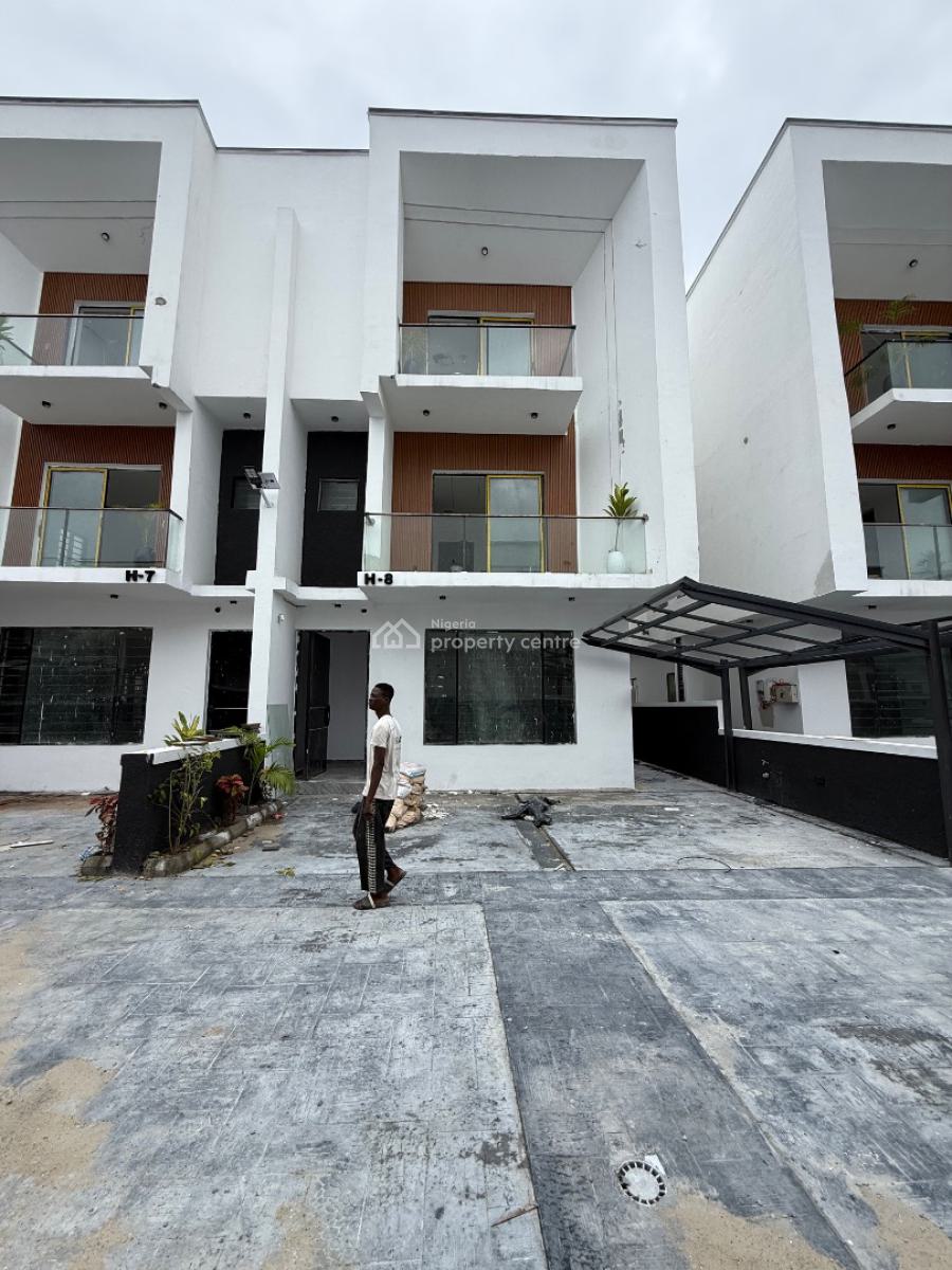 Brand New 4 Bedroom Semi Detached with Bq, Orchid Road, Lekki Phase 2, Lekki, Lagos, Semi-detached Duplex for Sale
