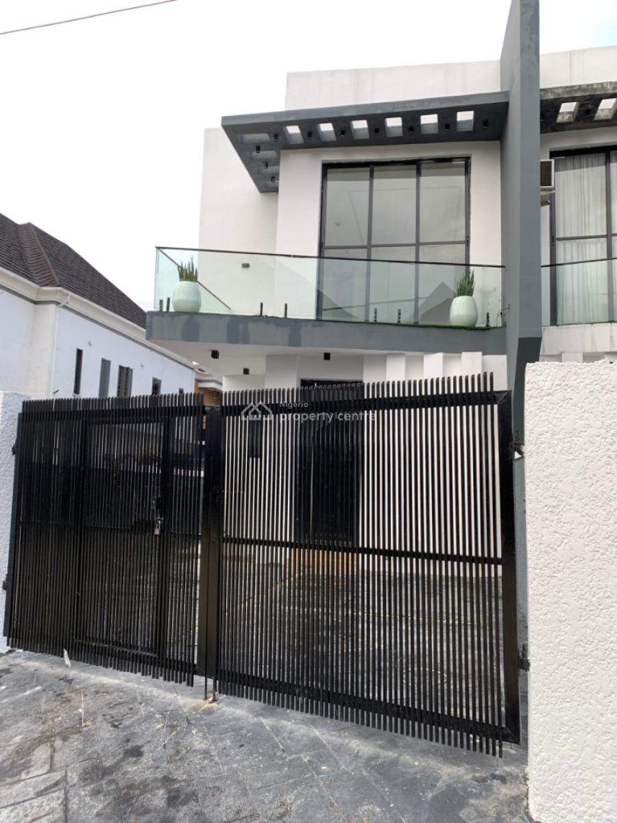 Luxury 4 Bedroom Semi Detached Duplex with Bq, Chevron, Lekki, Lagos, Semi-detached Duplex for Rent