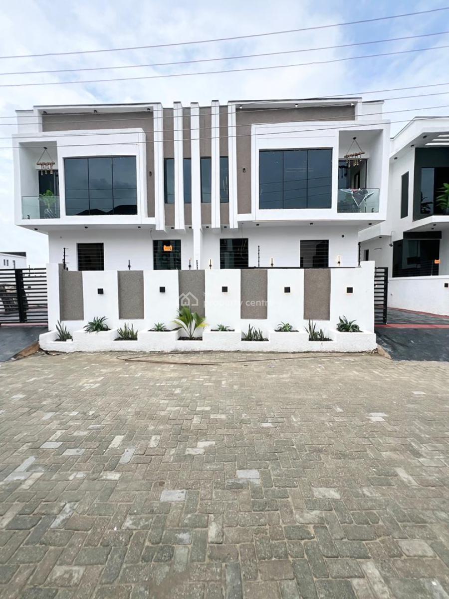 Beautiful 4 Bedrooms Duplex with Bq, Ajah, Lagos, Semi-detached Duplex for Sale