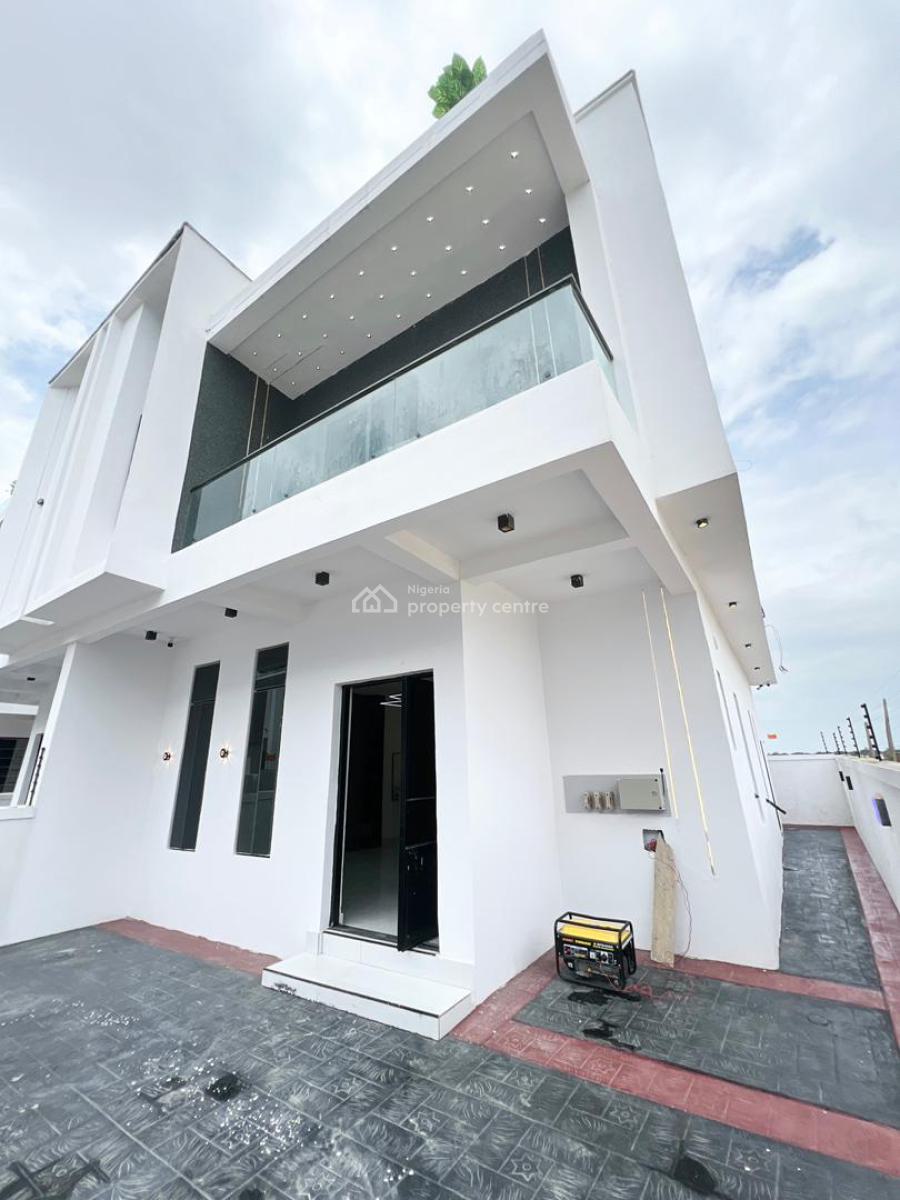 New 4 Bedrooms Duplex with Bq, Ajah, Lagos, Semi-detached Duplex for Sale