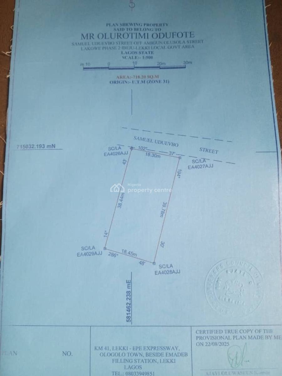 Big Land, Lakowe Phase 2 Around Golf Area, Lakowe, Ibeju Lekki, Lagos, Land for Sale
