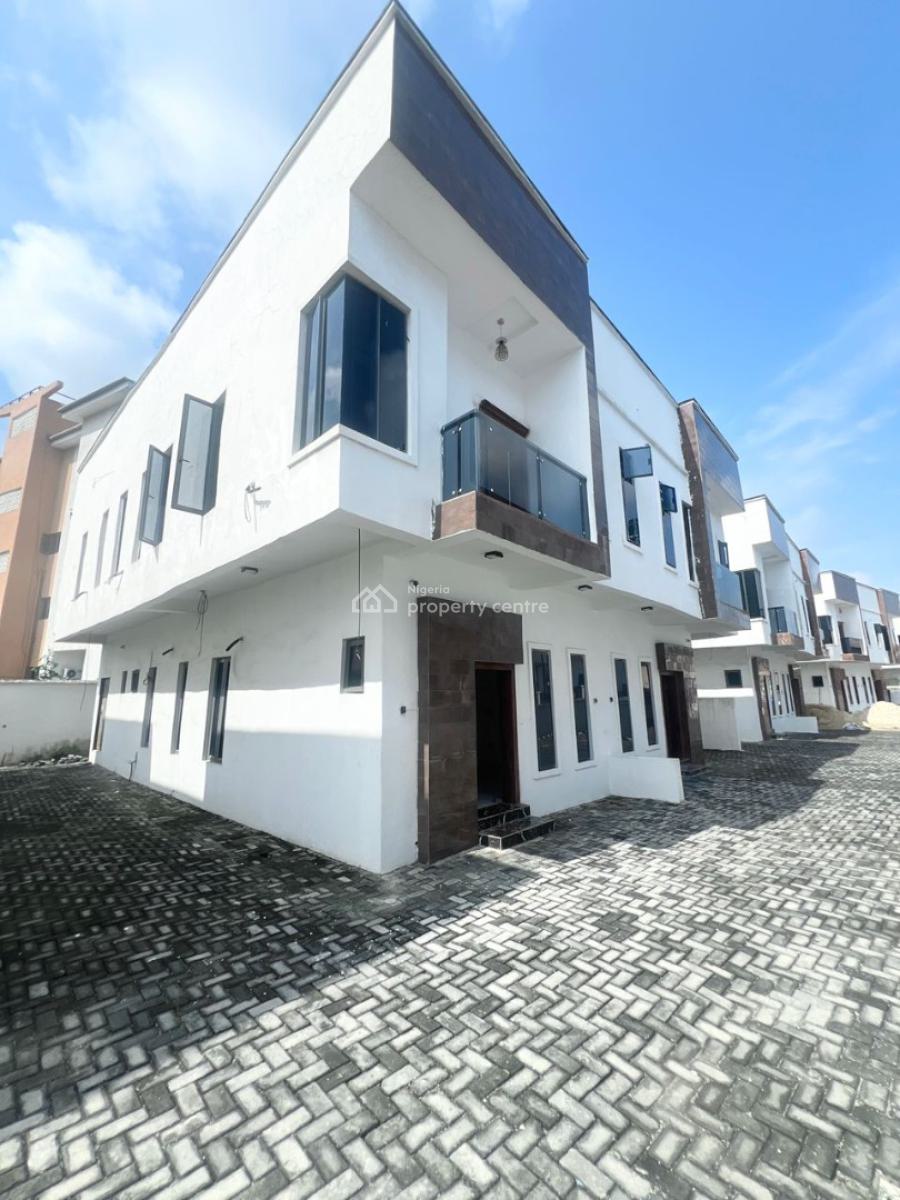 Stunning 4 Bedrooms Duplex with Bq, Lekki County Homes, Ikota, Lekki, Lagos, Semi-detached Duplex for Sale