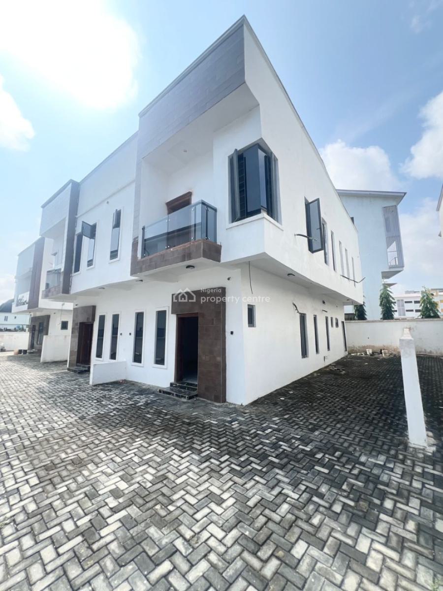 Stunning 4 Bedrooms Duplex with Bq, Lekki County Homes, Ikota, Lekki, Lagos, Semi-detached Duplex for Sale