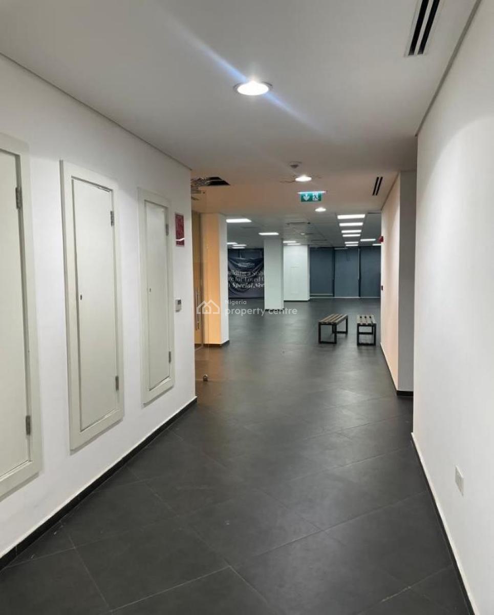 1500sqm Office Space in a Premium Commercial Property with Gym& Kitchen, Gerard Road, Ikoyi, Lagos, Office Space for Rent