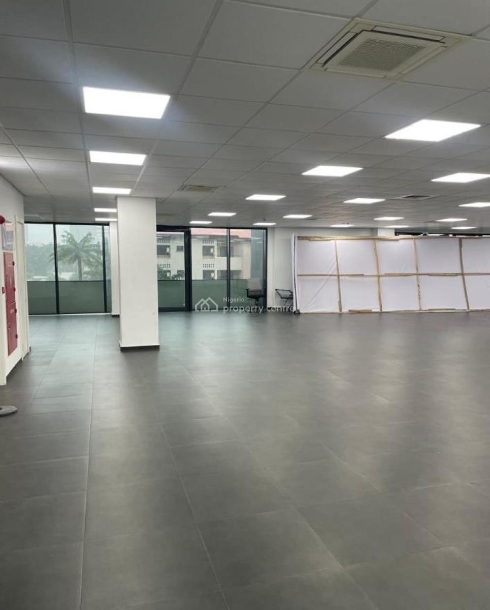 1500sqm Office Space in a Premium Commercial Property with Gym& Kitchen, Gerard Road, Ikoyi, Lagos, Office Space for Rent
