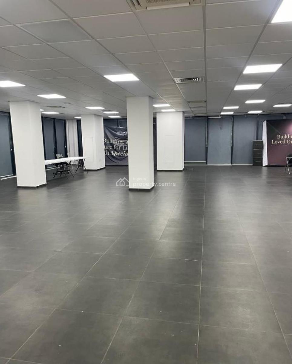 1500sqm Office Space in a Premium Commercial Property with Gym& Kitchen, Gerard Road, Ikoyi, Lagos, Office Space for Rent