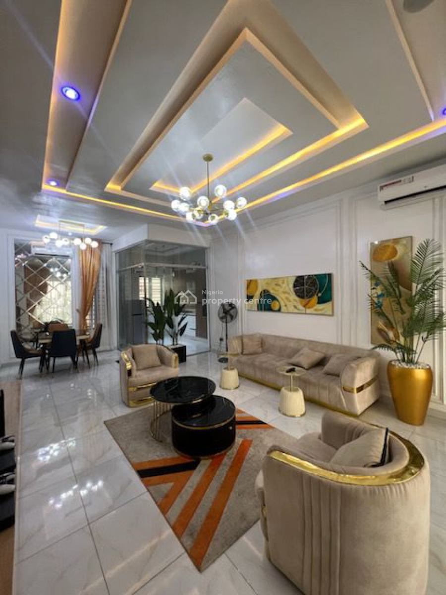 Furnished 2 Bsedroom Apartment, Agungi, Lekki, Lagos, Flat / Apartment for Rent