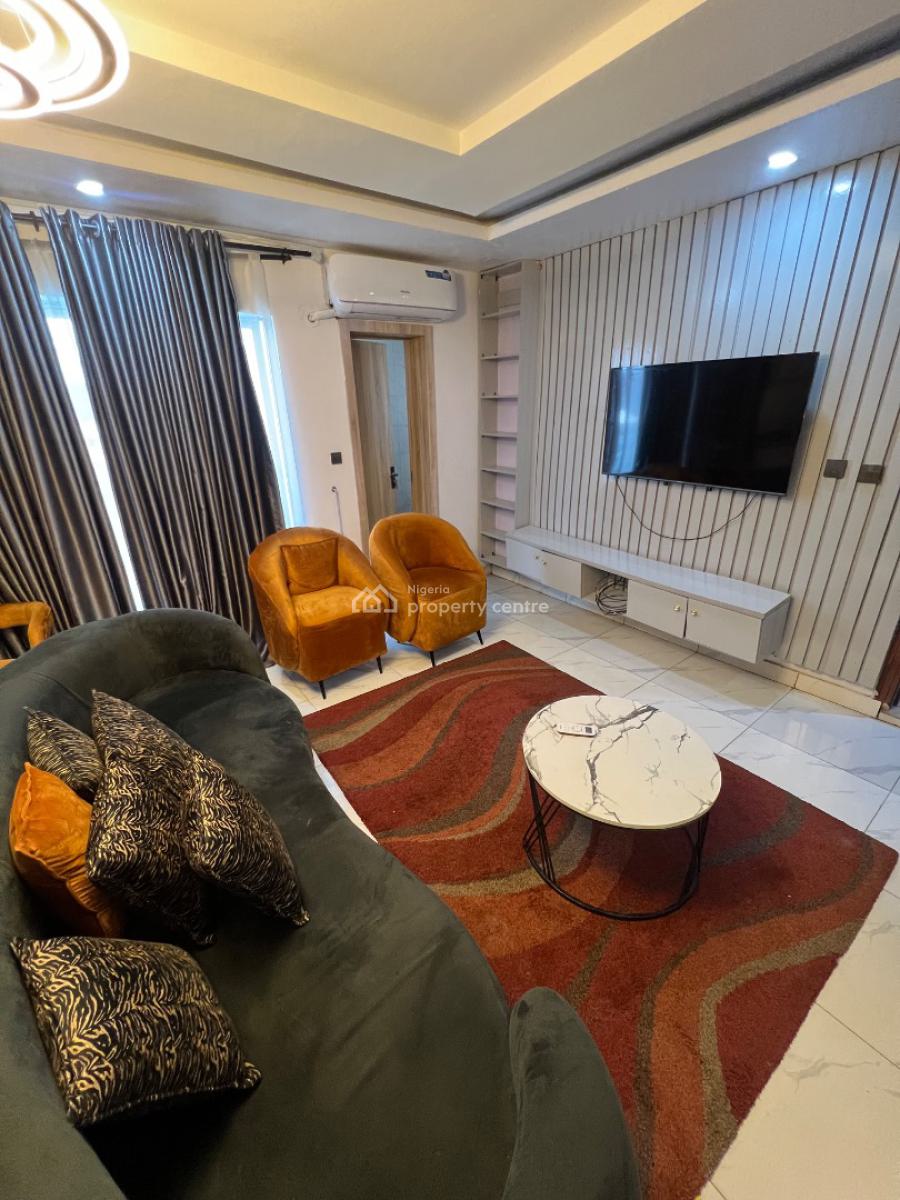 Fully Furnished Urban-styled 2-bedroom Apartment in a Flood-free Area, Ikate, Lekki, Lagos, Flat / Apartment for Rent