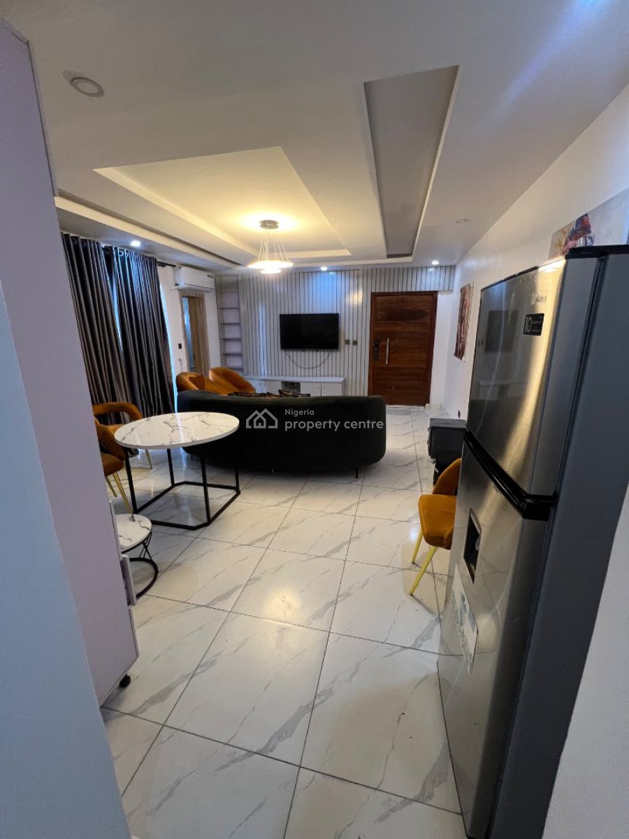 Fully Furnished Urban-styled 2-bedroom Apartment in a Flood-free Area, Ikate, Lekki, Lagos, Flat / Apartment for Rent