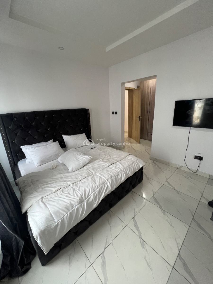 Fully Furnished Urban-styled 2-bedroom Apartment in a Flood-free Area, Ikate, Lekki, Lagos, Flat / Apartment for Rent
