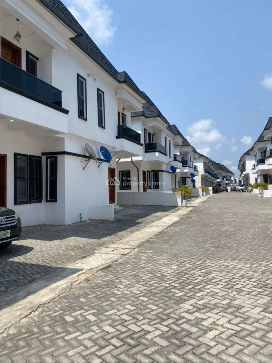 New Stunning 4 Bedrooms Duplex with Bq, Vgc, Lekki, Lagos, Semi-detached Duplex for Rent