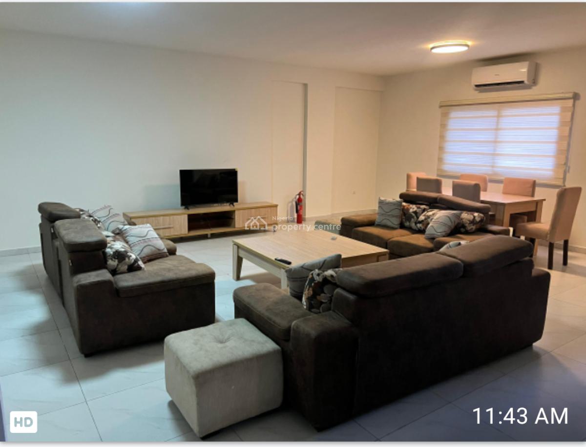 Fully Furnished 4 Bedroom Flat with Bq, Off Ajose Adeogun Street, Victoria Island (vi), Lagos, Flat / Apartment for Rent