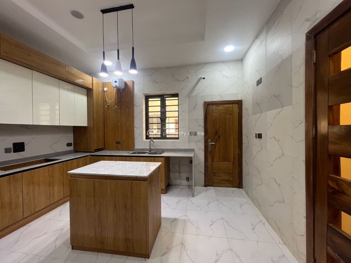 Four Bedroom Semi Detached Duplex All Ensuite Wit Bq on 200sqm Land, Sora Estste Chevron New Road, Lekki, Lagos, House for Sale
