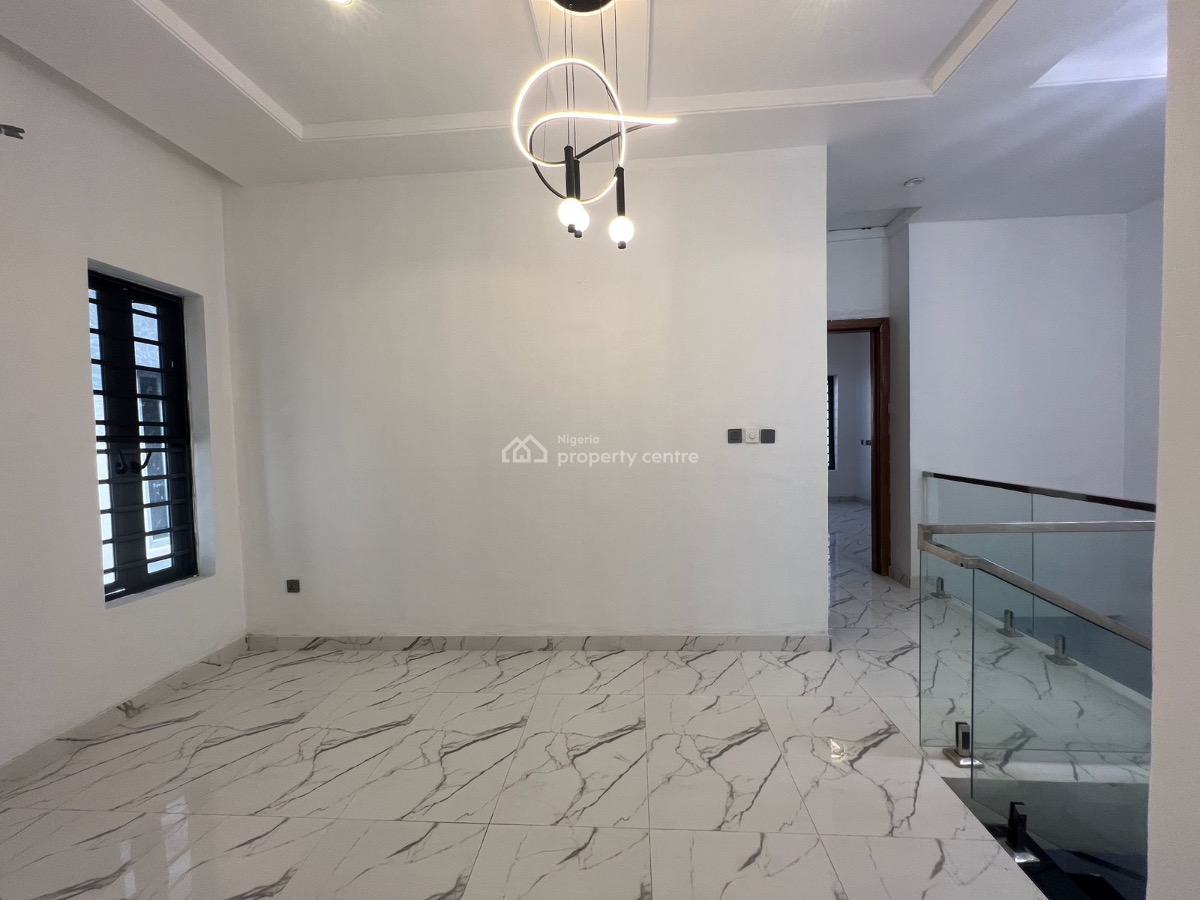 Four Bedroom Semi Detached Duplex All Ensuite Wit Bq on 200sqm Land, Sora Estste Chevron New Road, Lekki, Lagos, House for Sale