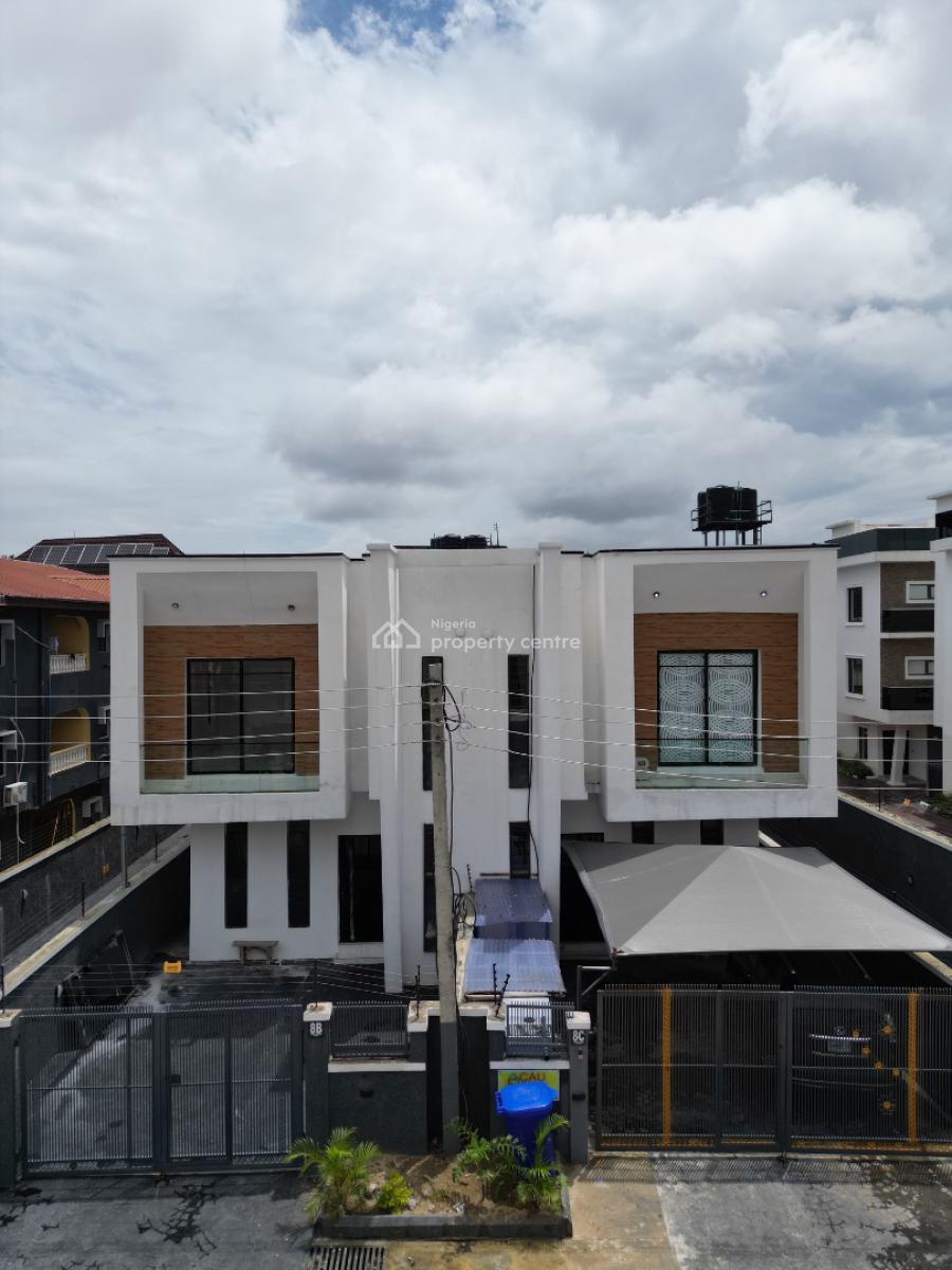 4 Bedroom Semidetached Duplex, Agungi, Lekki, Lagos, Semi-detached Duplex for Sale