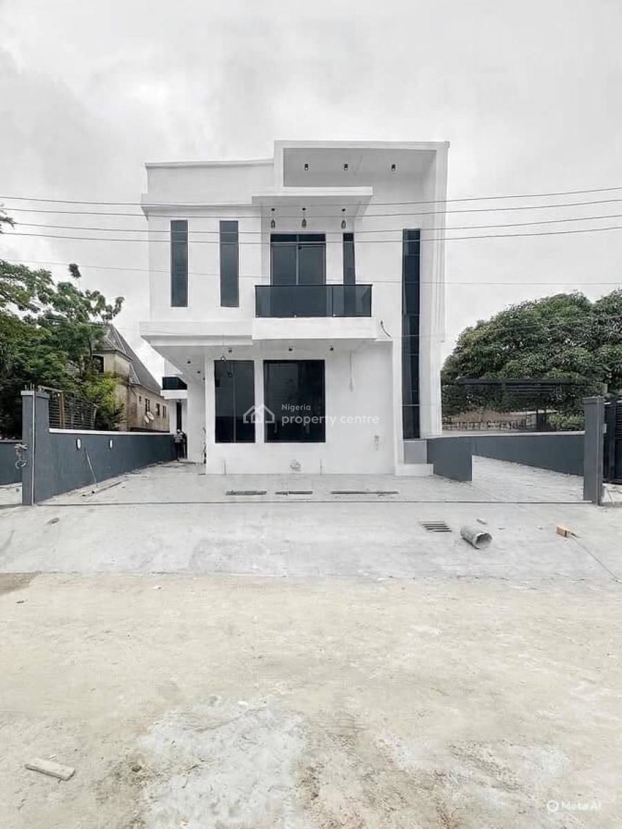 Contemporary 5 Bedroom Detached Duplex with Bq, Sangotedo, Sangotedo, Ajah, Lagos, Detached Duplex for Sale