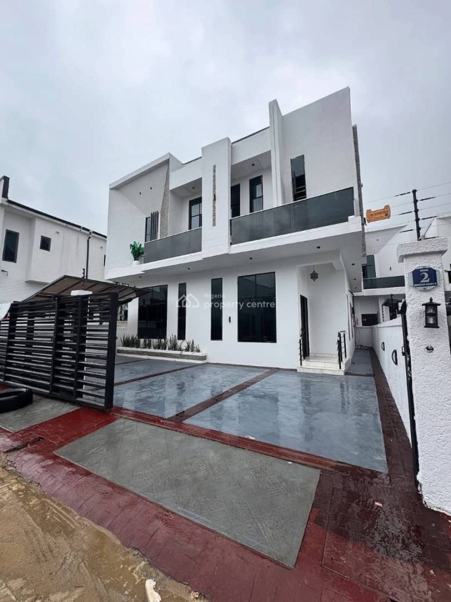 Exquisite 4 Bedroom Detached Duplex with Bq in Serene Estate, Orchid Road, Lekki, Lagos, Detached Duplex for Sale