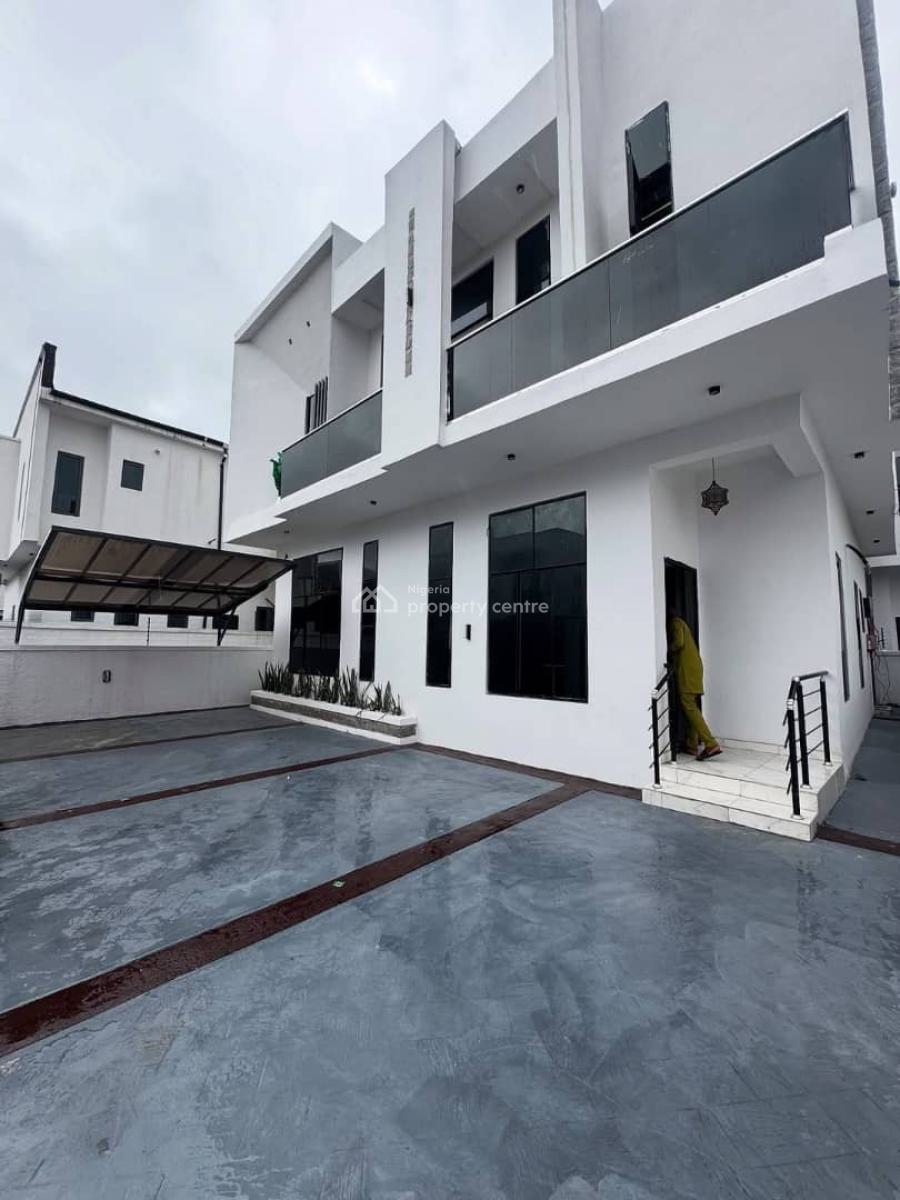 Exquisite 4 Bedroom Detached Duplex with Bq in Serene Estate, Orchid Road, Lekki, Lagos, Detached Duplex for Sale