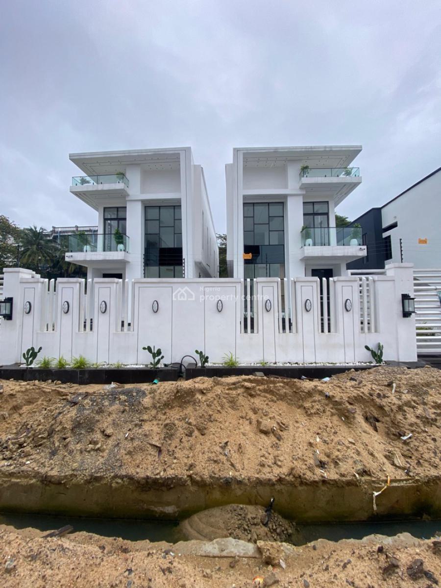 5 Bedroom Fully Detached Duplex with Bq & Swimming Pool, Second Toll Gate, Lekki, Lagos, Detached Duplex for Sale