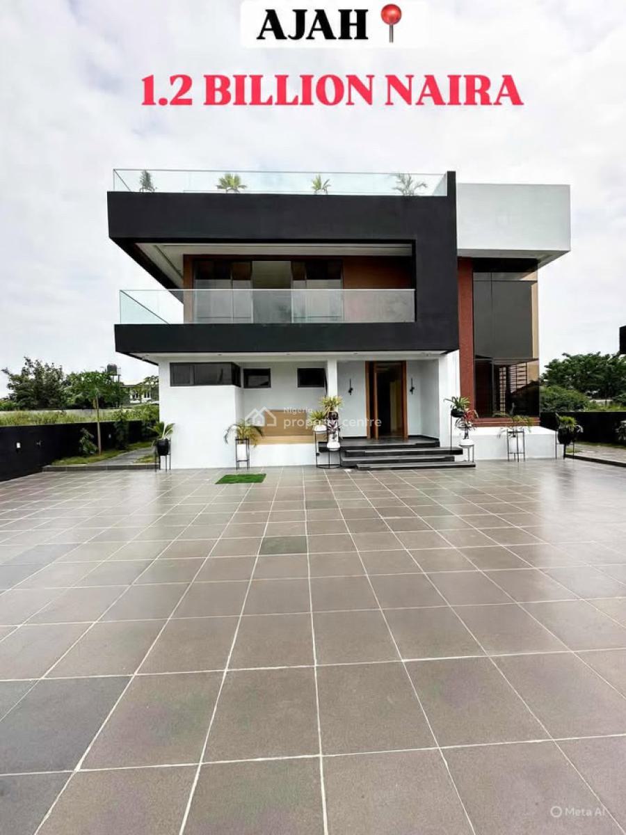 Luxury 5 Bedroom Detached Duplex with Swimming Pool and Bq, Ajah, Ajah, Lagos, Detached Duplex for Sale