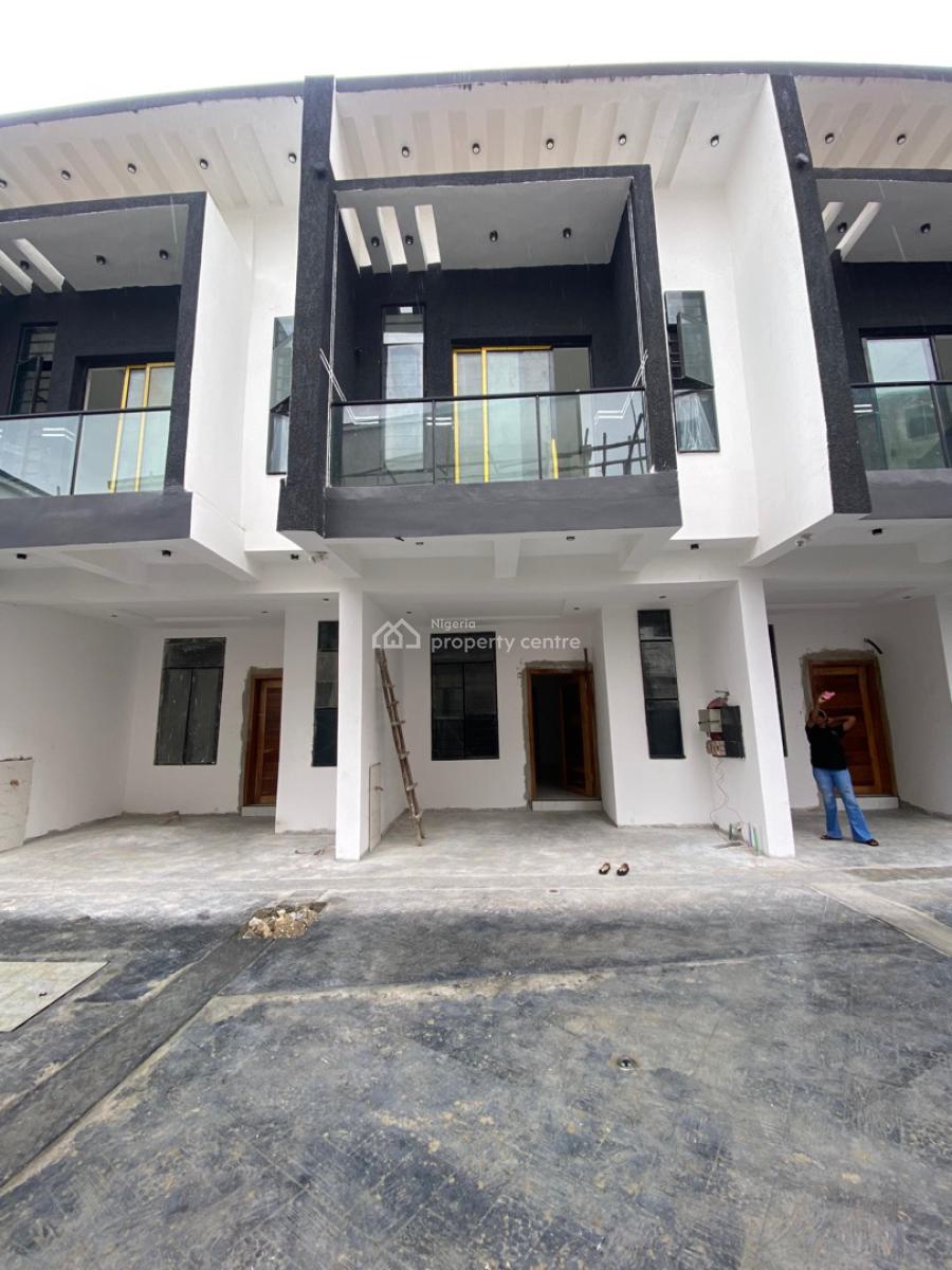 4 Bedroom Terrace Duplex with Bq, Second Toll Gate, Lekki, Lagos, Terraced Duplex for Sale