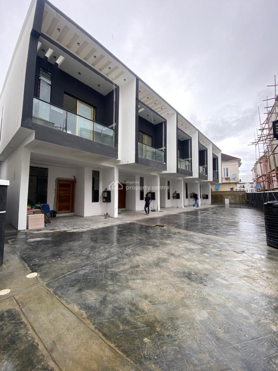 4 Bedroom Terrace Duplex with Bq, Second Toll Gate, Lekki, Lagos, Terraced Duplex for Sale