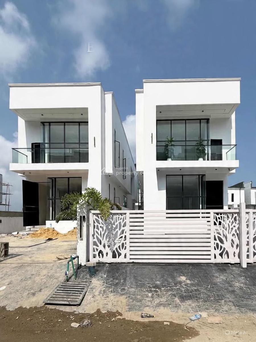 Magnificent 5 Bedroom Detached Duplex with Swimming Pool, Chevron, Lekki, Lagos, Detached Duplex for Sale