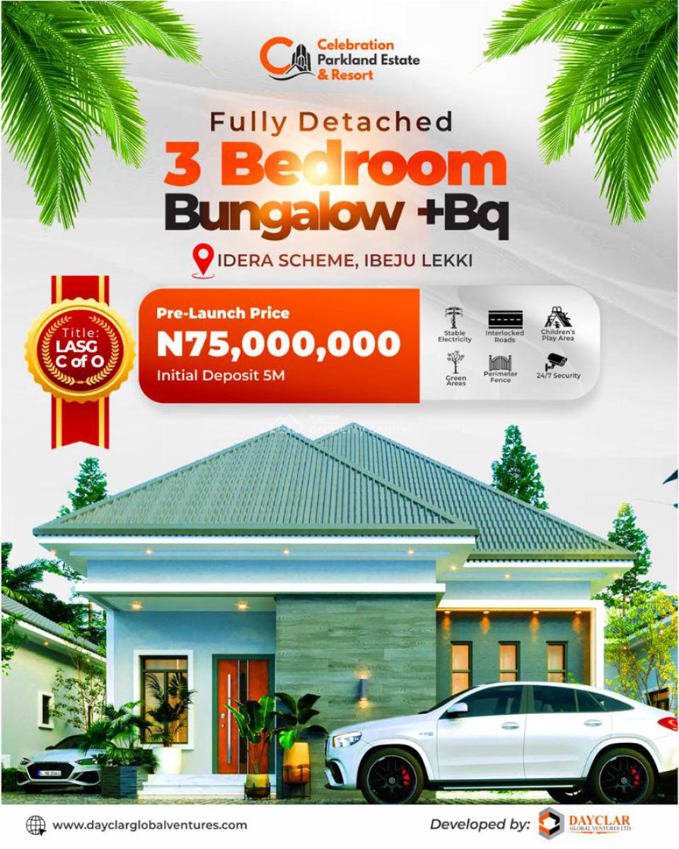 Now Available, Idera Scheme, Ibeju Lekki, Lagos, Detached Bungalow for Sale