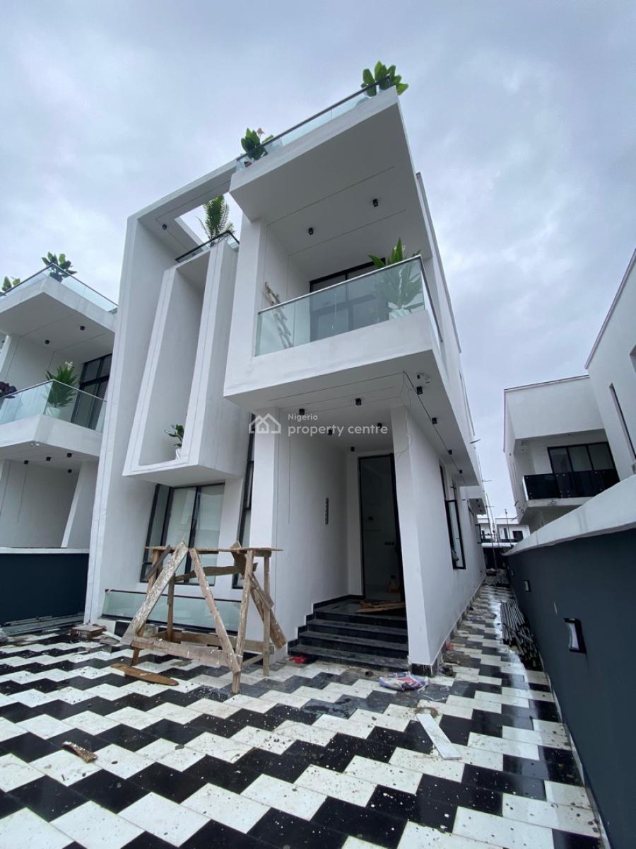 5 Bedroom Fully Detached Duplex with Bq and Pool, Second Toll Gate, Lekki, Lagos, Detached Duplex for Sale