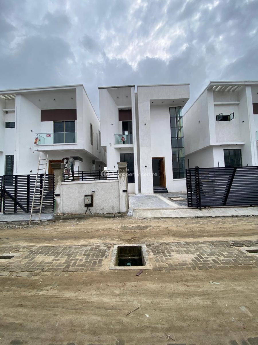 4 Bedroom Fully Detached Duplex with Bq and Pool, Second Toll Gate, Lekki, Lagos, Detached Duplex for Sale