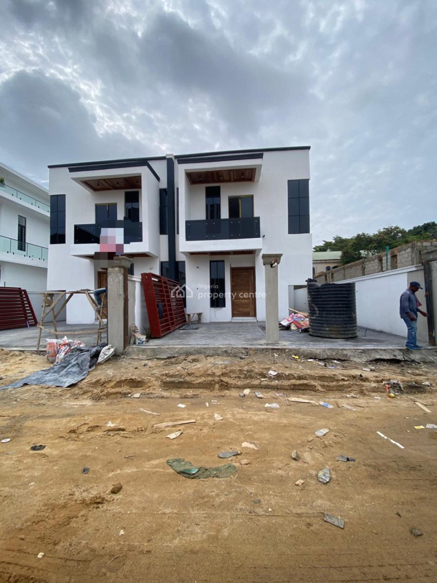 4 Bedroom Semi Detached Duplex with Bq, Daffodils Estate, Second Toll Gate, Lekki, Lagos, Semi-detached Duplex for Sale