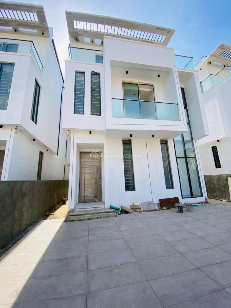 5 Bedroom Fully Detached Duplex with Bq, Cinema, Penthouse and Pool, Daffodils Estate, Second Toll Gate, Lekki, Lagos, Detached Duplex for Sale