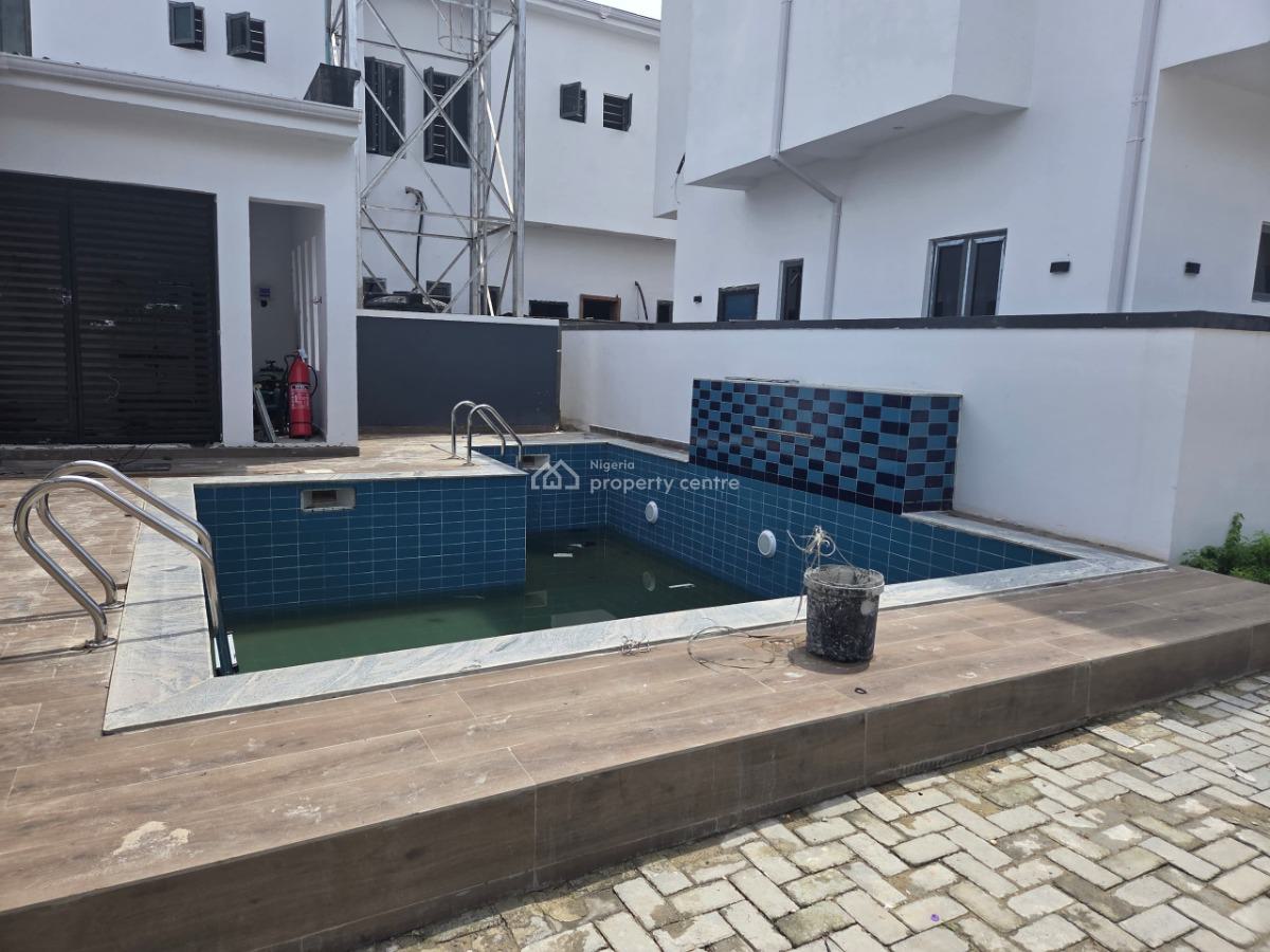 Luxury 3 Bedroom Terrace Duplex with Bq, Sangotedo, Ajah, Lagos, Terraced Duplex for Sale