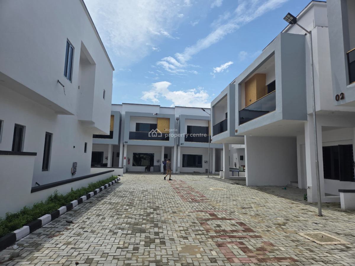 Luxury 3 Bedroom Terrace Duplex with Bq, Sangotedo, Ajah, Lagos, Terraced Duplex for Sale