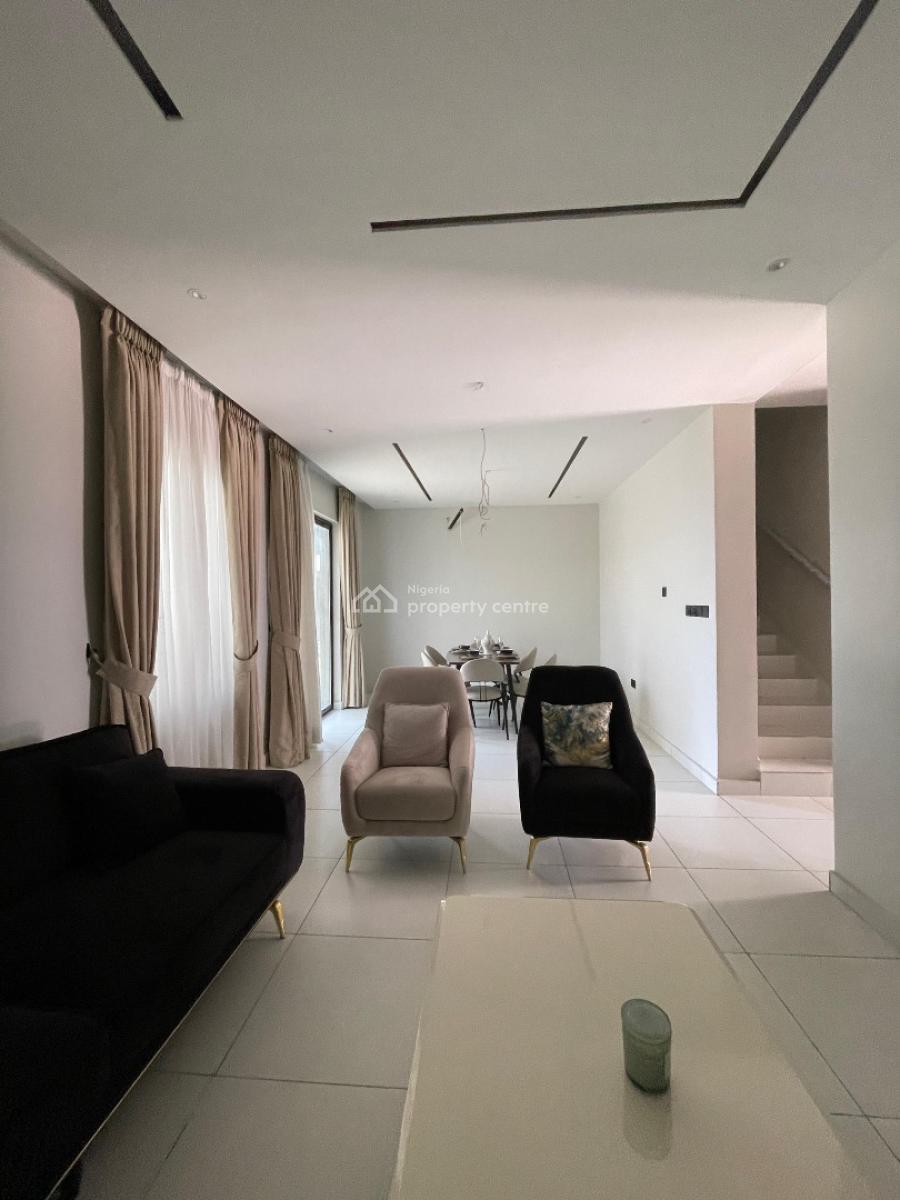 Spacious 4 Bedroom Terrace Duplex with a Pool & Maids Room, Lekki Phase 1, Lekki, Lagos, Terraced Duplex for Sale
