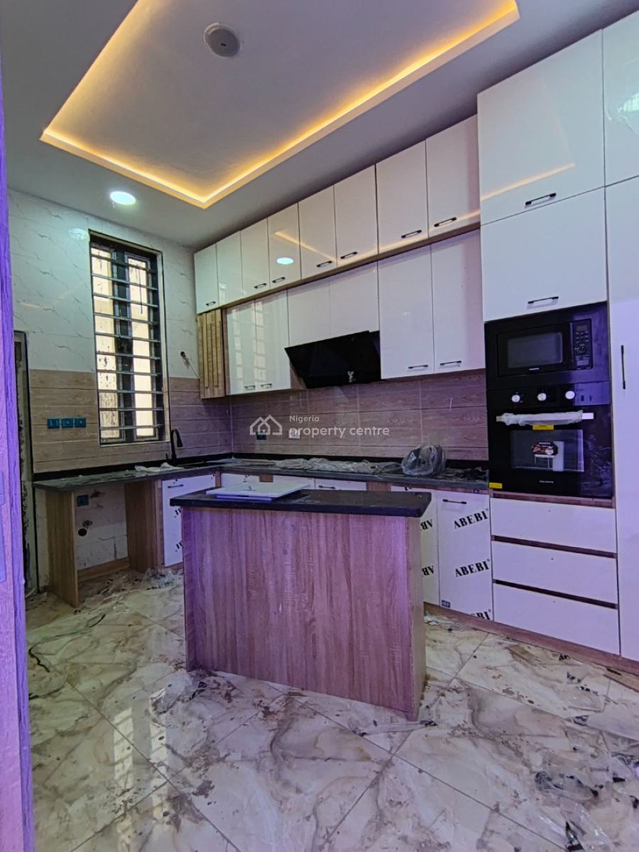 Exquisite 3 Bedroom Terrace Duplex with Bq & Inverter, General Paint Estate, Ajah, Lagos, Terraced Duplex for Sale