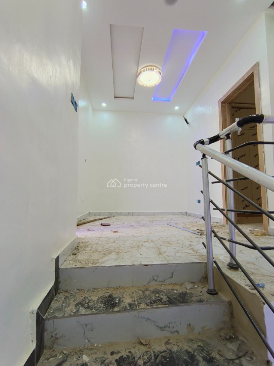 Exquisite 3 Bedroom Terrace Duplex with Bq & Inverter, General Paint Estate, Ajah, Lagos, Terraced Duplex for Sale